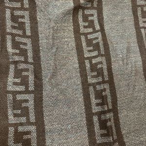 Fendi wool scarf green and black